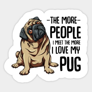 Pug Sticker